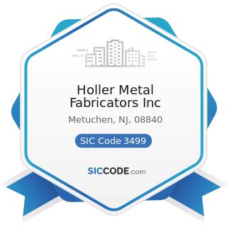 Holler Metal Fabricators Inc 